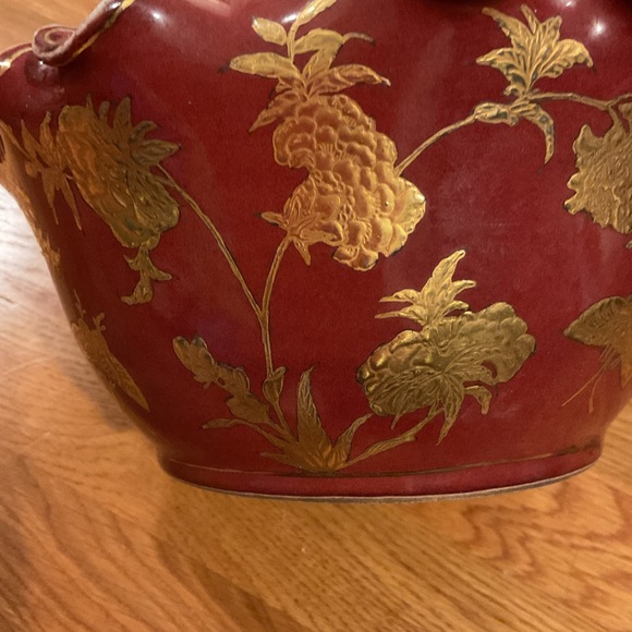 Chinese Ceramic 10 inch Lotus Bowl - NWT - Picture 9 of 12